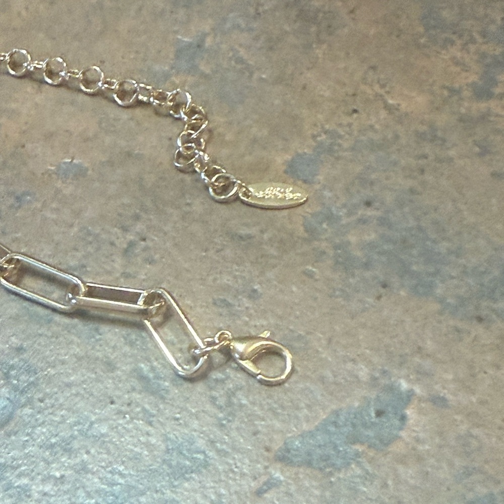 NWOT Ettika Gold Toned Paperclip Necklace - Picture 4 of 7